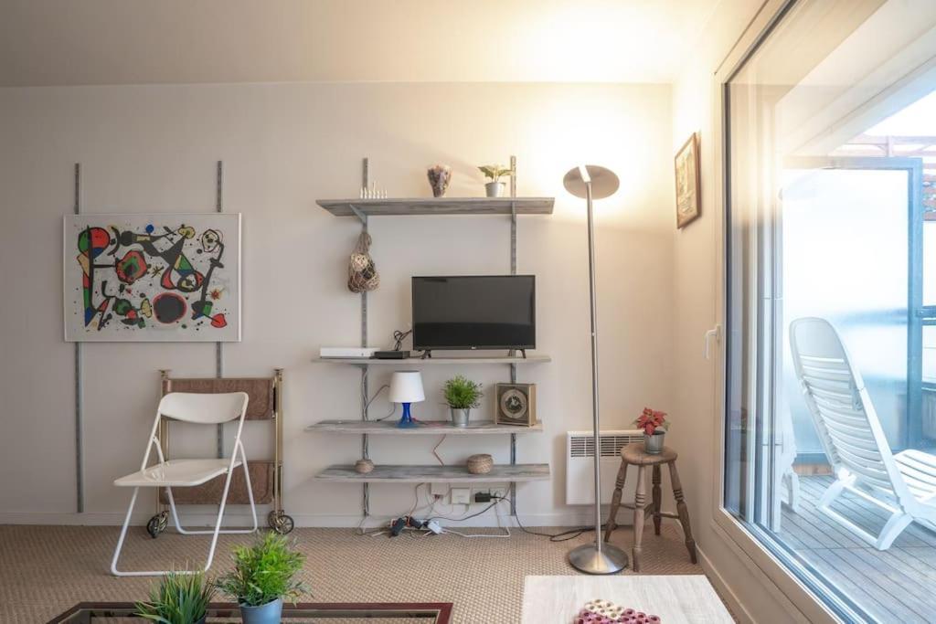 Studio Cosy Et Confortable Levallois-Perret Exterior foto